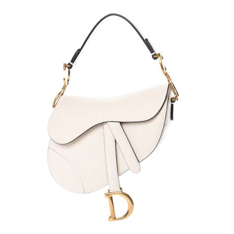 dior saddle bag white rechnung|authentic christian Dior saddle bag.